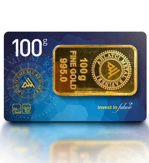 100 Gram Külçe Altın