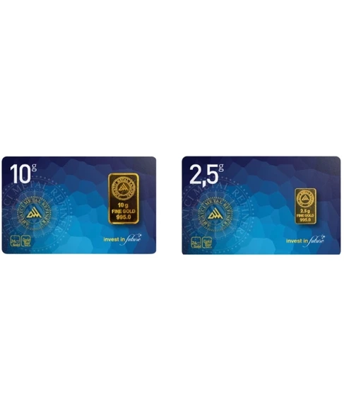 12.5 Gram Külçe Altın