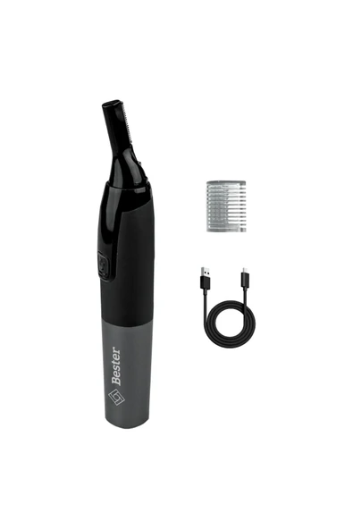 Bester Ne8003 Işıklı Şarj Edilebilir Kulak Burun Tüy Kesme Makinesi 799 TL **Sepete Özel**