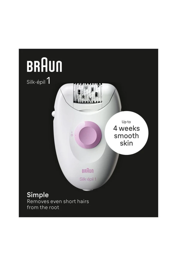 Braun Silk-Epil 1 1-000 Epilasyon Aleti 1.499 TL **Sepete Özel**