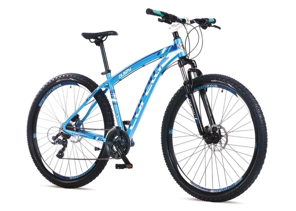 Corelli Dusty 2.0 HD Fren Shimano 21 Vites 26 Jant Dağ Bisikleti Turkuaz Lacivert