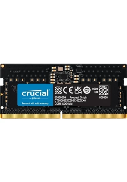 Crucial CT32G56C46S5 32 GB DDR5 32 Bit 5600 MHz CL46 Bellek 1,0 ( 1 ) 23.999 TL **Sepete Özel**
