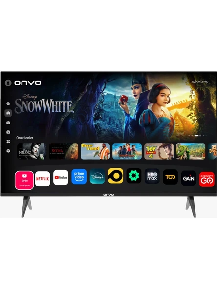 Onvo 43VQ80F2FA 43'' 109 Ekran Uydu Alıcılı Full HD WhaleOS QLED TV 4,2 (6) 13.222 TL **Sepete Özel**