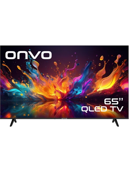 ONVO 65VQ90F3UA 65" FRAMELESS UHD QLED GOOGLE TV 29.223 TL **Sepete Özel**