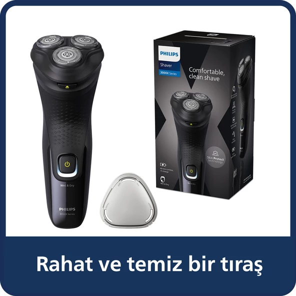 Philips 3000 Serisi S3144/00 Islak ve Kuru Kullanım Tıraş Makinesi