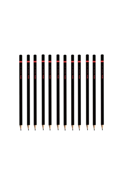 Rotring 12 Li Sınav Kalemi 2b (2090068)
