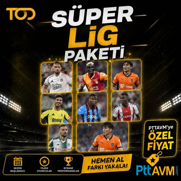 Tod 1 Yıllık Süper Lig Paketi (Web, Cep, Tablet, Smart TV, Apple TV 4K, Android TV) 3,0 (6) 4.942 TL **Sepete Özel**