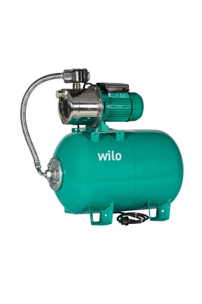 Wilo Aqua SPS 50-4.47 Paslanmaz Jet Pompalı 50 Lt Tanklı Otomatik Hidrofor 5 Kat 10 Daire, 1.3Hp 39.690 TL **Sepete Özel**